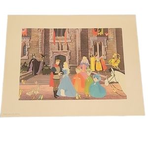 Sleeping Beauty Exclusive Commemorative Lithograph 2003